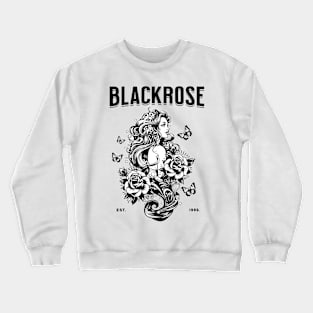 LadyBlackRose Rose Gardening Crewneck Sweatshirt